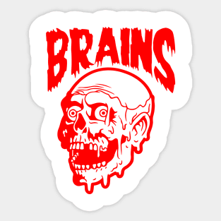 brains Sticker